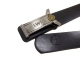 Leatherette belt--KN-50809