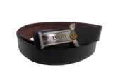 Leatherette belt--KN-50809