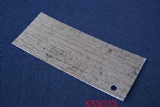 Aluminum plated hot stamping foil